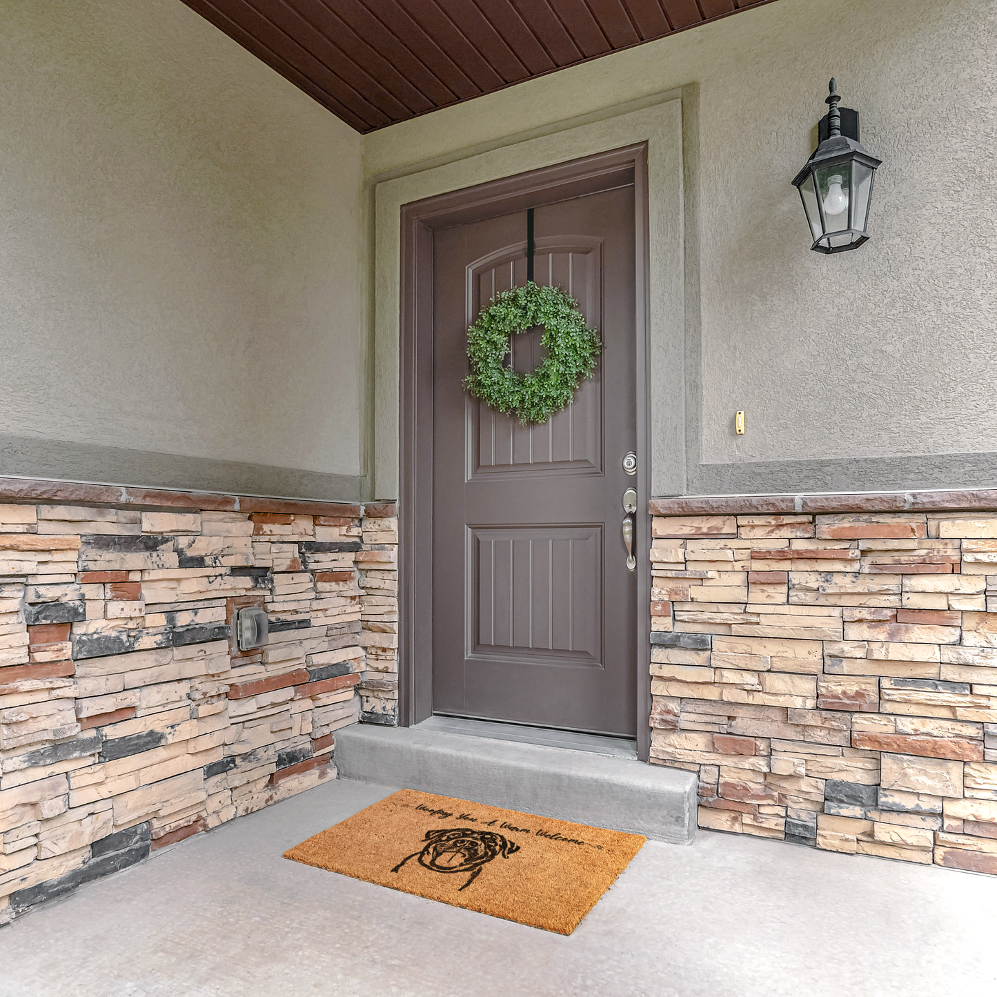 Custom Pet Doormat: Woofing you a Warm Welcome